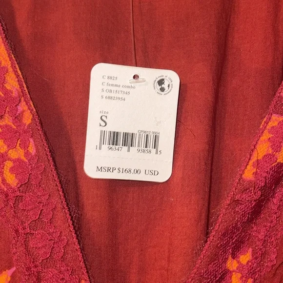 Free People Tilda wrap dress small NWT - Picture 5 of 8